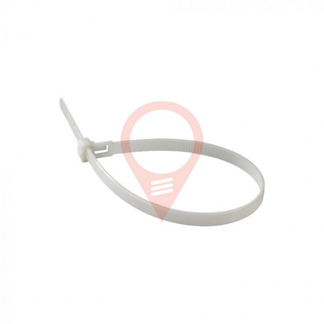 Cable Tie - 2.5 x 150mm White 100 pcs/pack 