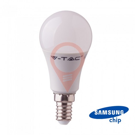 LED Bulb - SAMSUNG Chip 9W E14 Plastic A60 6400K