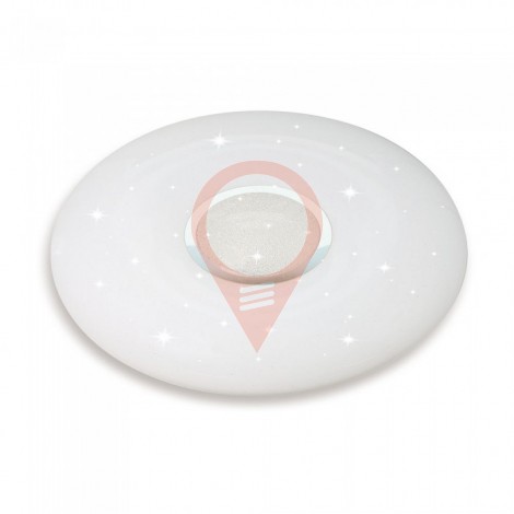 60W LED Dome Light Remote Control Color Changing Dimmable Round Cover