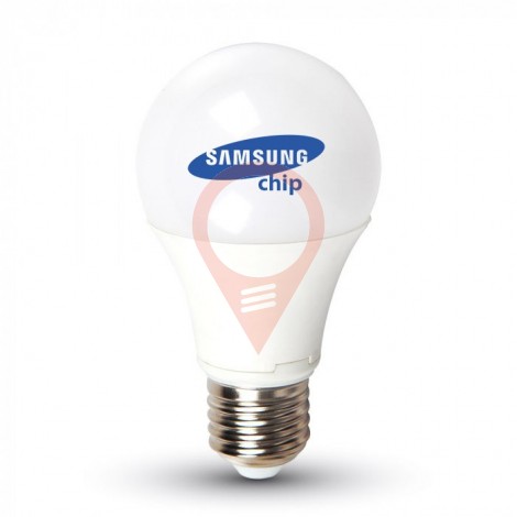 LED Bulb - SAMSUNG Chip 9W E27 A58 Plastic Natural White