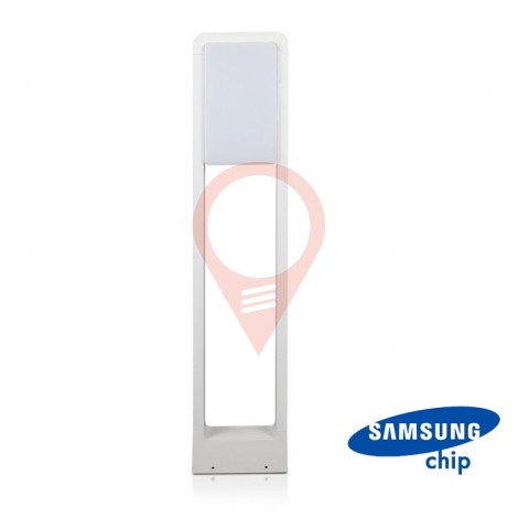 10W LED Bollard Lamp SAMSUNG Chip White Body IP65 4000K