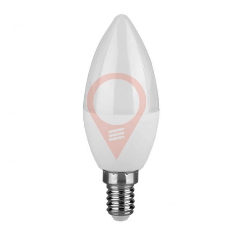 LED Bulb 3.7W C37 E14 Candle 6500К       