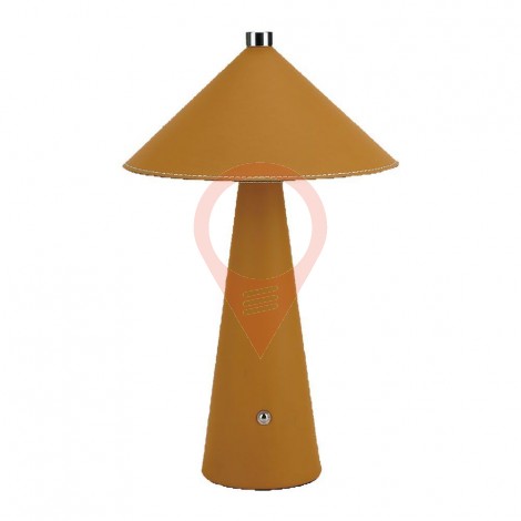 3W LED Magnetic Table Lamp With Battery 4000mAh CCT: 3IN1 Yellow Body Dimmable