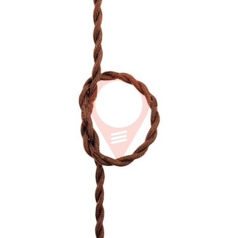 Twisted Rope 2*0.75 mm Brown