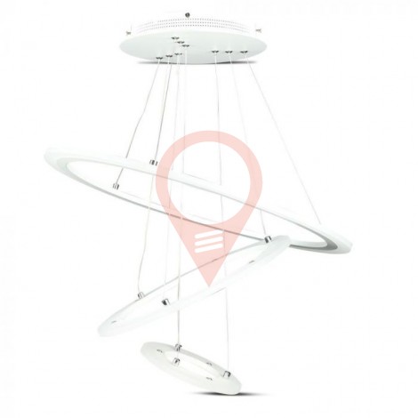 70W Soft Light Chandelier Slim 3 Step Dimmable Warm White