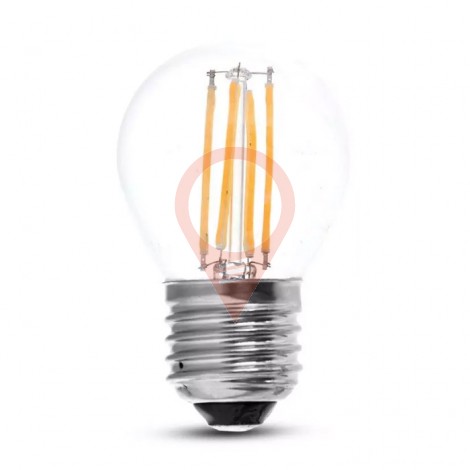 LED Bulb 4W Filament Patent E27 G45 Warm White Dimmable