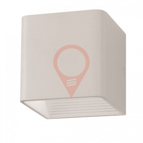 5W Wall Lamp With Bridglux Chip White Body Square 4000K