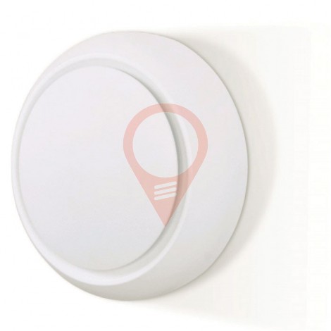 5W Wall Rotatable Lamp With Bridglux Chip White Body Round IP20 3000K