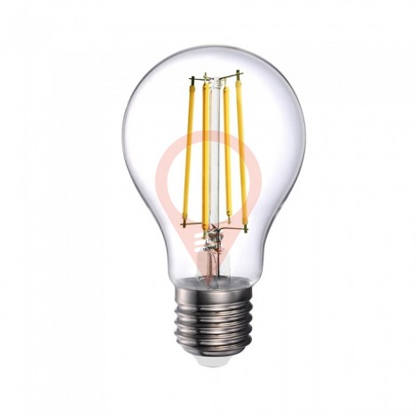 LED Bulb - 12.5W Filament E27 A70 Clear Cover 6500K