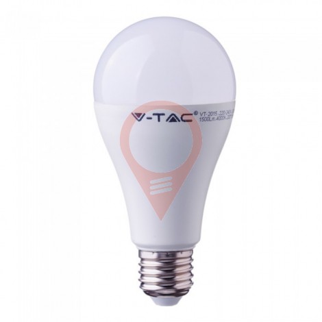 LED Bulb - 17W A65 E27 Plastic 2700K CRI 95+