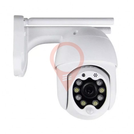 Wi-Fi Outdoor Camera 8 LED Lights 3MP IP65 Dome