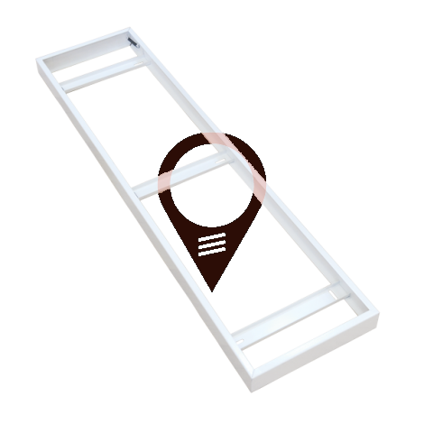 Case for External Mounting for 1200 x 300 mm LED Panel