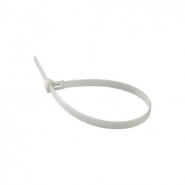 Cable Tie - 2.5 x 200mm White 100 pcs/pack 