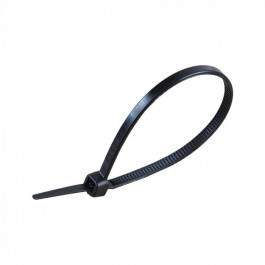 Cable Tie - 2.5 x 200mm Black 100 pcs/pack 