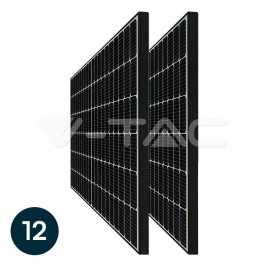6.15kW Mono Solar Panel Set Black Frame 15 x 410W 35mm