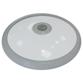 12W Dome Light With Sensor Warm White