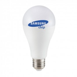 LED Bulb - SAMSUNG CHIP 11W E27 A60 Plastic 3000K