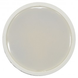 LED Spotlight - 7W GU10 SMD White Plastic, Warm White