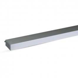 LED Linear Light SAMSUNG Chip 40W Hanging Suspension Silver Body 4000K 1200x35x67mm