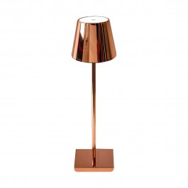3W LED Table Lamp Rechargeable Touch Dimmable Gold Body 4000K