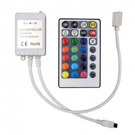 Infrared Controller with Remote Control 3 in 1 RGB 28 Buttons 