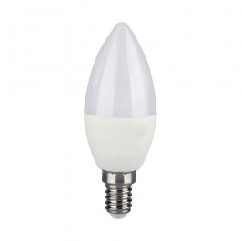 LED Bulb Candle 4.8W E14 RF Control RGB + 4000K Dimmable