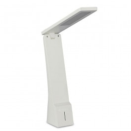 4W LED Table Lamp White & Silver