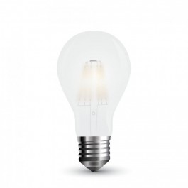 Frost Filament Cover LED Bulb - 7W E27 A60 Warm White