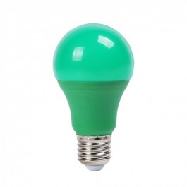 LED Bulb - 9W E27 A60 Thermoplastic Green