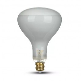 LED Bulb 8W Straight Filament E27 R125 Dimmable 2700K