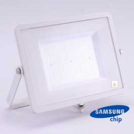 100W LED Floodlight SMD SAMSUNG CHIP SLIM  White Body 6400K 120LM/W