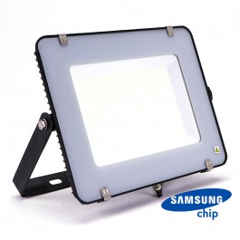 200W LED Floodlight SMD SAMSUNG CHIP SLIM Black Body 6400K 120LM/W