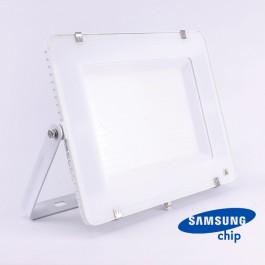 300W LED Floodlight SMD SAMSUNG CHIP SLIM White Body 6400K 120LM/W