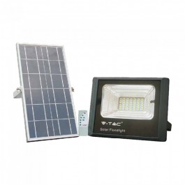 12W Solar Panel with LED Floodlight 4000K