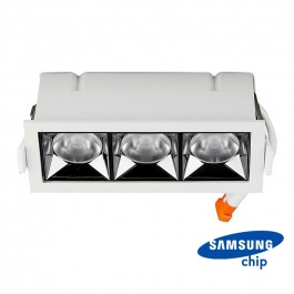 LED Downlight SAMSUNG Chip 12W SMD Reflector 12° 2700K