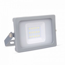 10W LED Floodlight Grey Body SMD Natural White 