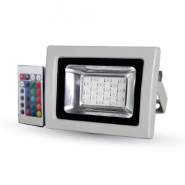 10W LED Floodlight SMD - RGB With IR Remote
