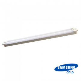 44W LED Double Batten Fitting SAMSUNG CHIP 150cm Natural White
