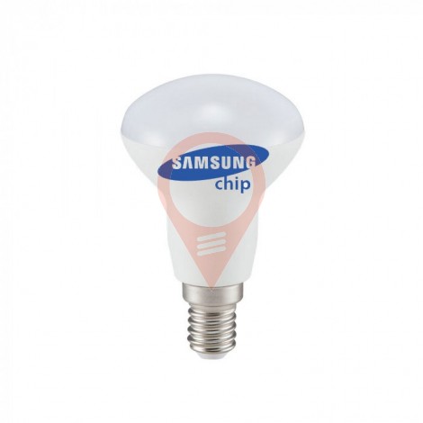 Bec LED - SAMSUNG Chip 6W E14 R50 Plastic Alb Natural