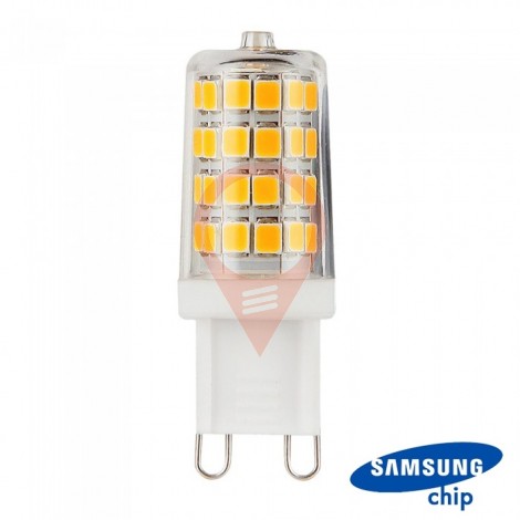 LED Spotlight SAMSUNG CHIP - G9 3W Plastic White