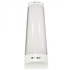 10W Aluminum Grill Corp iluminat cu tub LED - Alb Cald, 30 cm