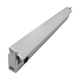 10W Cabinet rotativ Corp iluminat cu tub LED - Alb Rece, 60 cm