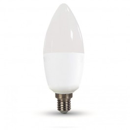 Bec LED - 5.5W E14 Alb Rece Lumânare