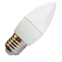 Bec LED - 5.5W E27 Alb Natural Lumânare                              