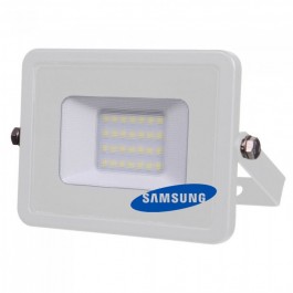 20W Proiector LED SAMSUNG CHIP Corp Alb SMD Alb Rece
