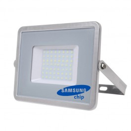 50W LED Floodlight SMD SAMSUNG CHIP Grey Body 6400K