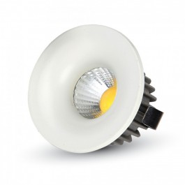 3W Spot LED Rotund - Alb Corp, Alb Rece