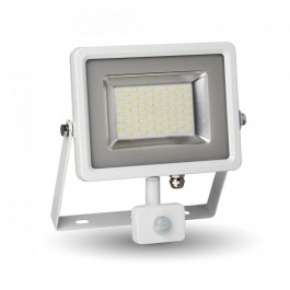 30W Proiector LED Sensor Corp Alb SMD, Alb Rece