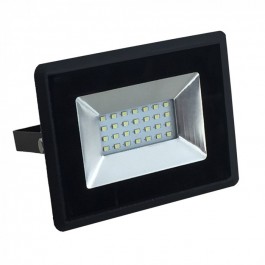 20W Proiector LED Corp Negru Alb Cald