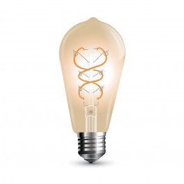 Filament LED Lumânare Bulb - 5W E27 Alb Cald